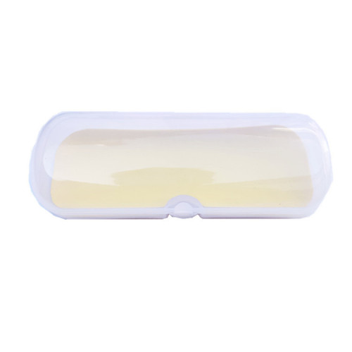 Transparent reading glasses plastic glasses case myopia fashion lightweight anti-pressure printed logo frame new style [manufacturer]