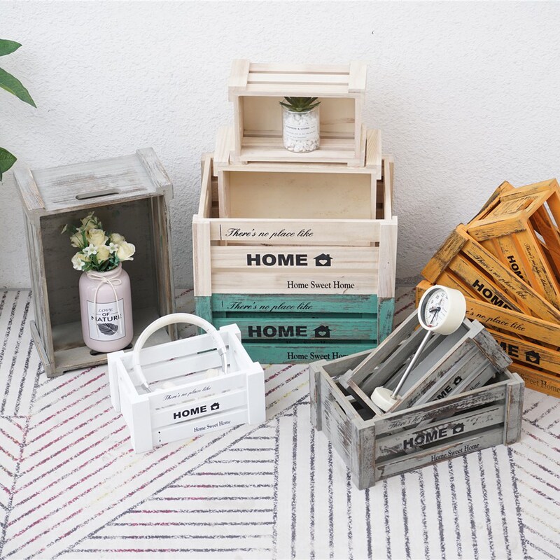 Old Wooden Box Retro Wooden Crate Storage Box Rectangular Display Wooden Box Window Display Decorative Fruit Wooden Frame Box Old Wooden Box Retro Wooden Crate Storage Box Rectangular Display Wooden Box Window Display Decorative Fruit Wooden Frame Box