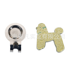 Auto-Suministro de fábrica en stock suministros de golf accesorios clip de imán de metal para consulta de dibujo clip de sombrero de golf