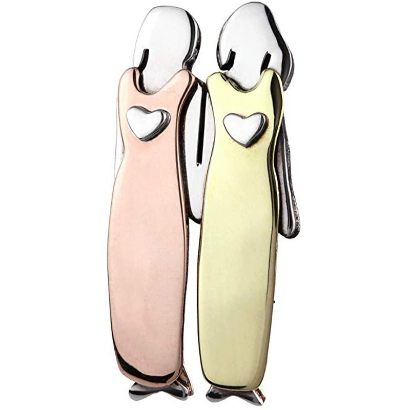 Европейский и американский модный набор брошей-сестёр Best Friends Sister Brooch 3 сестры
