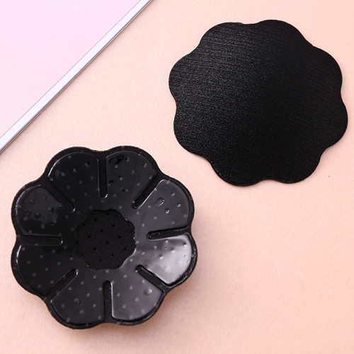 Breast pad invisible underwire bra pads for swimming wedding dress fabric breathable non-slip silicone breast pads cross-border supply