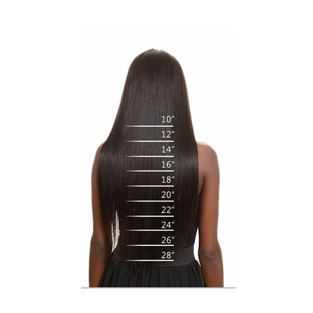 Peluca de fibra sintética estilo africano para mujer, cabello liso negro, peluca de fibra sintética, extensiones de cabello, paquete de cabello