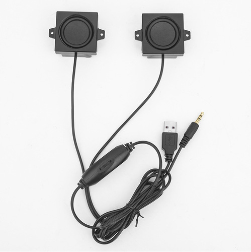 Sticky Computer Speaker Desktop Mini Subwoofer Wired USB Multimedia Speaker Home