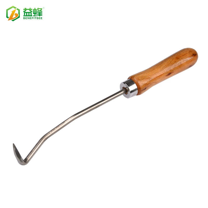 Крючок для чистки каркаса гнезда Wang Средняя пчела Итальянский пчелиный улей Гнездо Рамка селезенки Разное Остатки селезенки Очиститель пчелиного воска Инструменты для пчеловодства