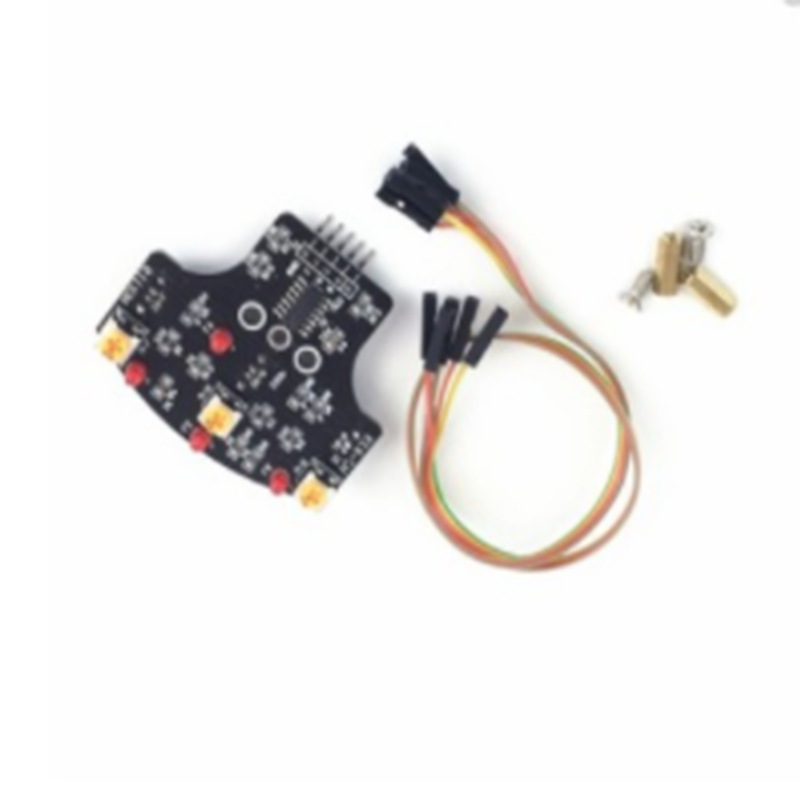 三路灰度模块 数字量光电颜色识别循迹模块 智能小车光敏巡线模块