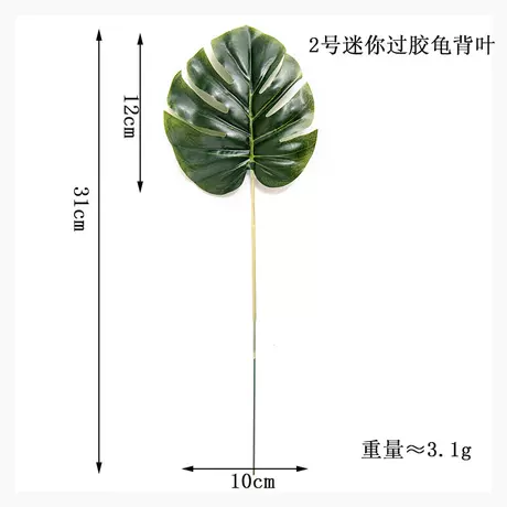 No. 2 glued mini turtle leaf★