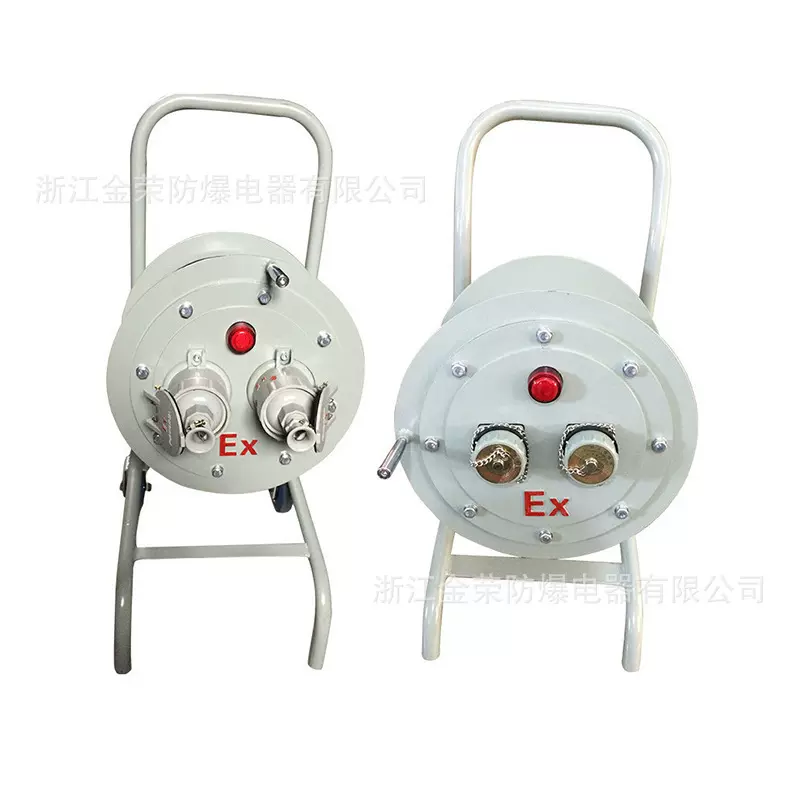 BXD51防爆检修电缆盘 移动AC插座32A插销绕线盘63A电源箱工业线轴