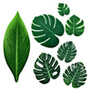 Simulation turtle back leaf fake leaf home decoration leaf simulation plant landscaping plant wall decorative glue turtle back leaf