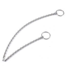 男用加长可弯曲马眼棒尿道扩张器堵自慰插棒拉珠导尿扩张器性用品
