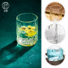 Heartsmith Tattoo glass glass creative personality ins trendy water cup juice cup tea cup cup high borosilicate heat resistance glass