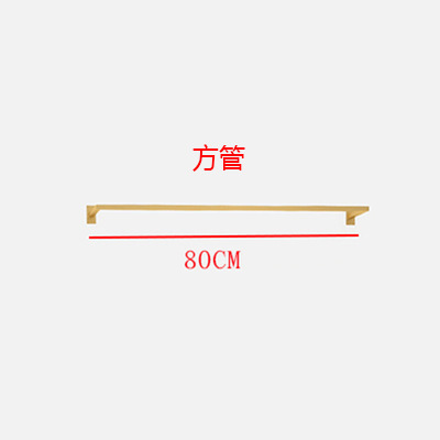 사각 튜브 프레임 [골드 80*10]