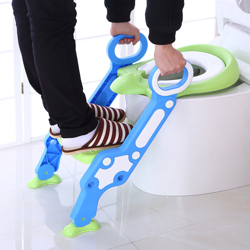 Stepped toilet large folding children's toilet ladder children's toilet ring baby escalator toilet ring wholesale