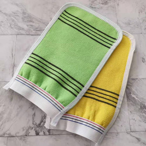 Wholesale bath towels, mid-gauge bath towels, dust-removing cloth bath towels, dust-removing shower gloves