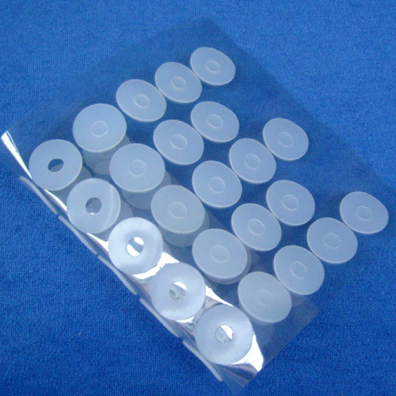 厂家供应白色硅胶垫，背胶透明硅胶脚垫，透明硅橡胶胶垫