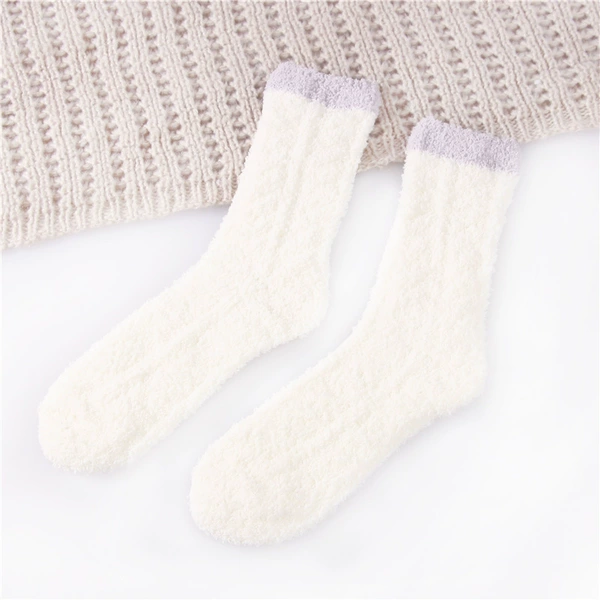 C style white socks