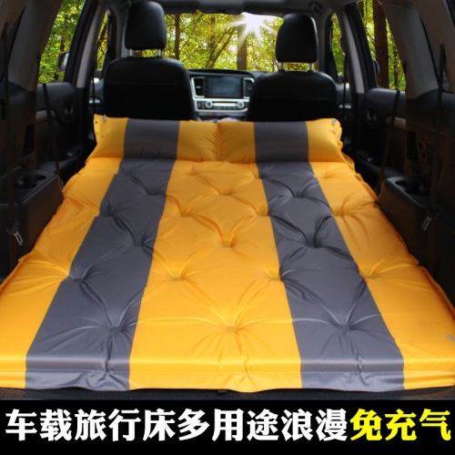 Car automatic inflatable mattress off-road SUV special air bed trunk travel bed rear sleeping pad car bed 3