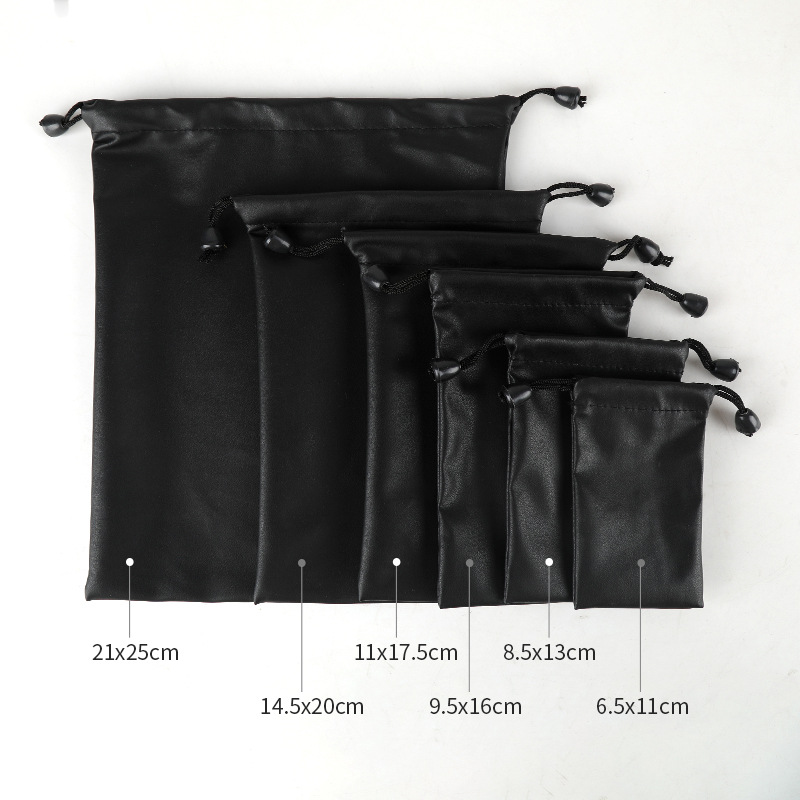 Bolsa de almacenamiento con cordón de energía móvil impermeable a prueba de polvo BOLSA DE TELÉFONO MÓVIL cubierta de la bolsa protectora de los auriculares cubierta imprimible LOGO