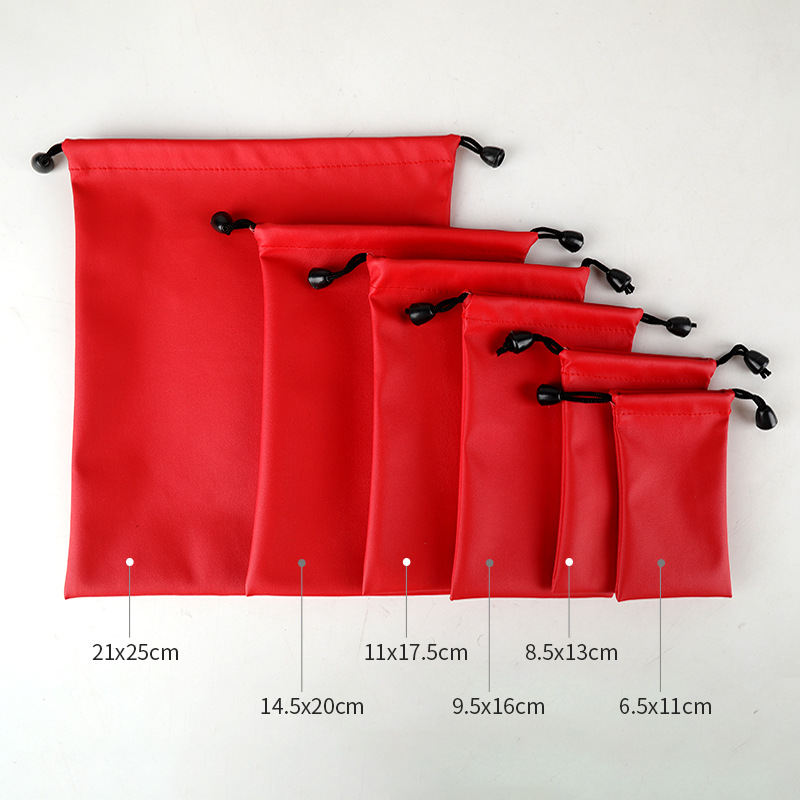 Bolsa de almacenamiento con cordón de energía móvil impermeable a prueba de polvo BOLSA DE TELÉFONO MÓVIL cubierta de la bolsa protectora de los auriculares cubierta imprimible LOGO