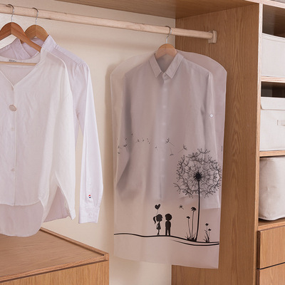 防塵罩家用挂式大衣罩挂衣袋透明防塵套衣服罩加厚挂袋西服套防灰