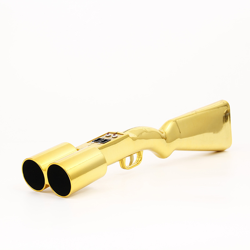New electronic salute three-shot gun Gatling nightclub salute double-barrel salute LED bar salute firing gun New electronic salute three-shot gun Gatling nightclub salute double-barrel salute LED bar salute firing gun