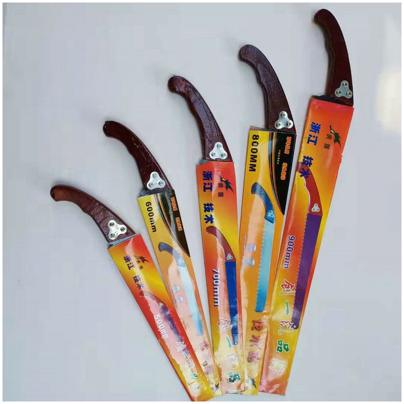 木工弯板锯 园林木柄弯把锯子 刀锯果树修枝锯子果树弯锯