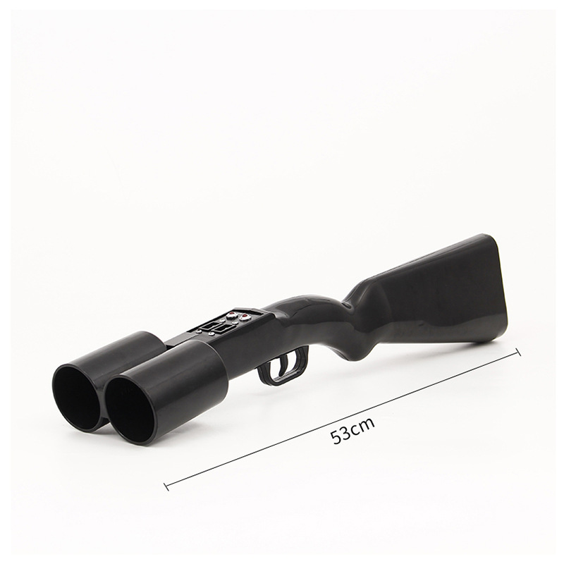 New electronic salute three-shot gun Gatling nightclub salute double-barrel salute LED bar salute firing gun New electronic salute three-shot gun Gatling nightclub salute double-barrel salute LED bar salute firing gun