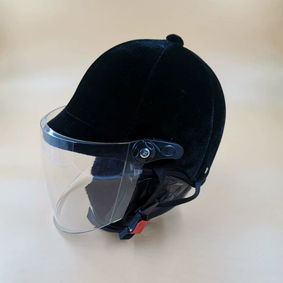 Motorcycle Safety Supplies, knight horse hat men's and women's - autumn-helmet-white-mirror-top
