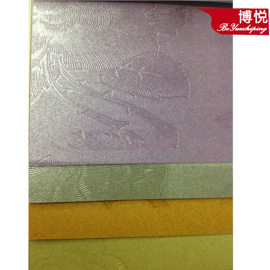 Venta directa de fábrica de papel especial, papel con diseño de rosas grandes de 120 g, papel perlado, calidad estándar, se puede cortar para imprimir en papel artístico.