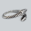 Ring, retro accessory, silver 925 sample, on index finger, European style