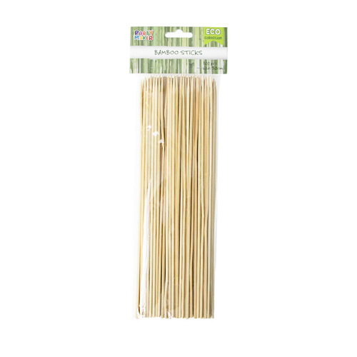 Cross-border disposable bamboo skewers 3.0 for home use 100 pieces 20 25 30cm BBQ Malatang Skewers Party