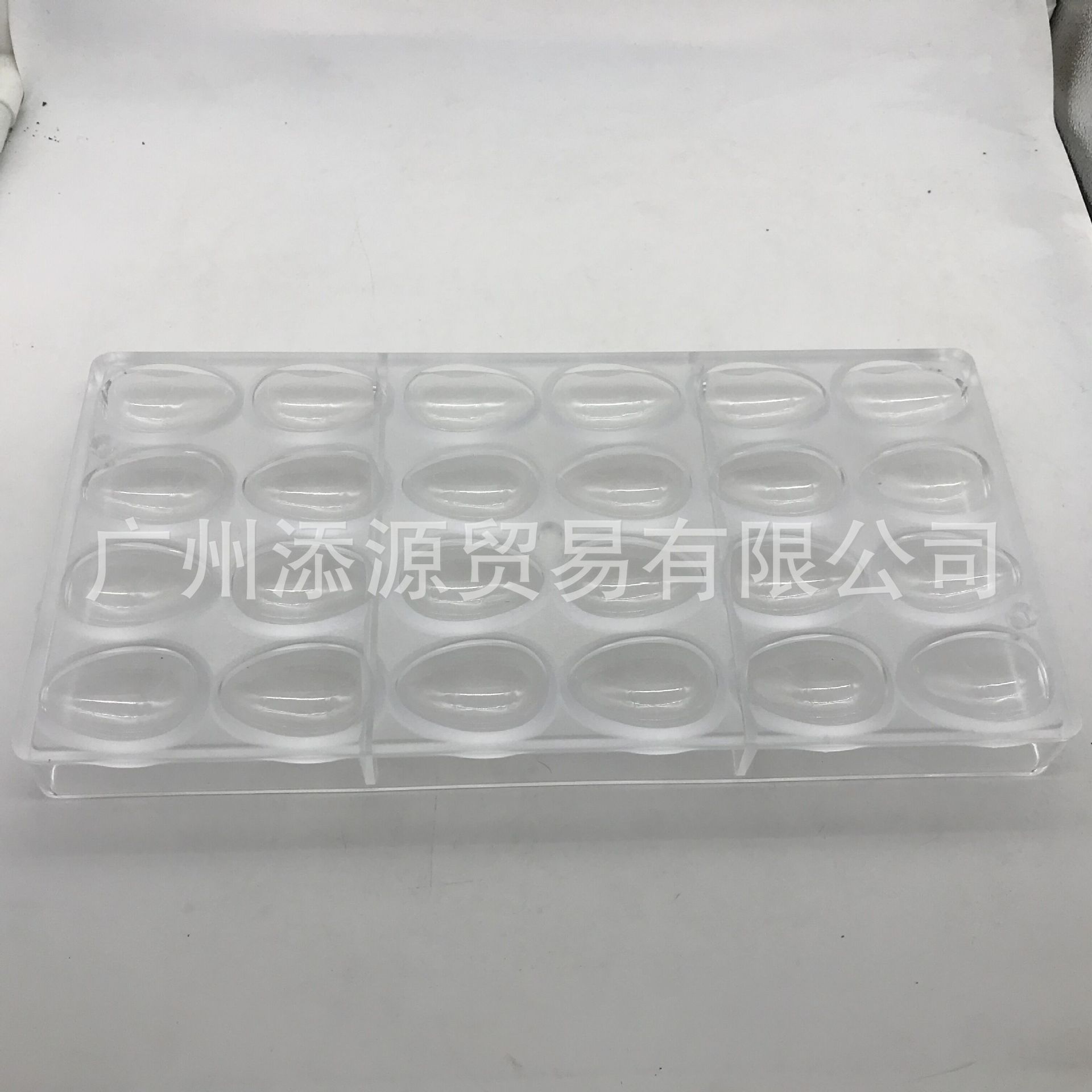 Huevo de Pascua molde de chocolate 24 piezas de plástico en forma de huevo PC molde de chocolate herramienta hecha a mano para hornear