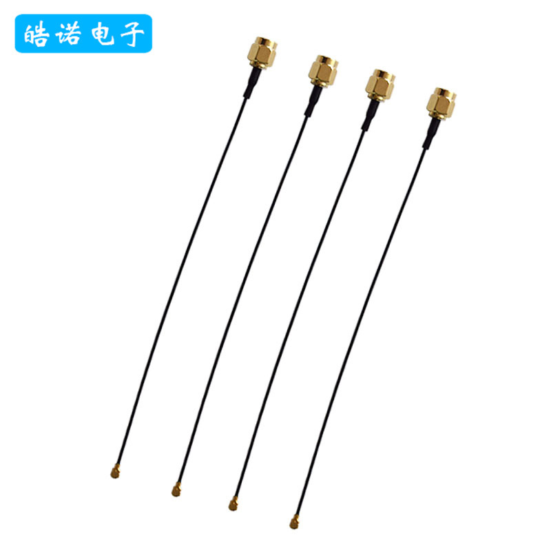 SMA公头转IPEX 1代转接线SMA内螺内针内孔RF113同轴线UFL