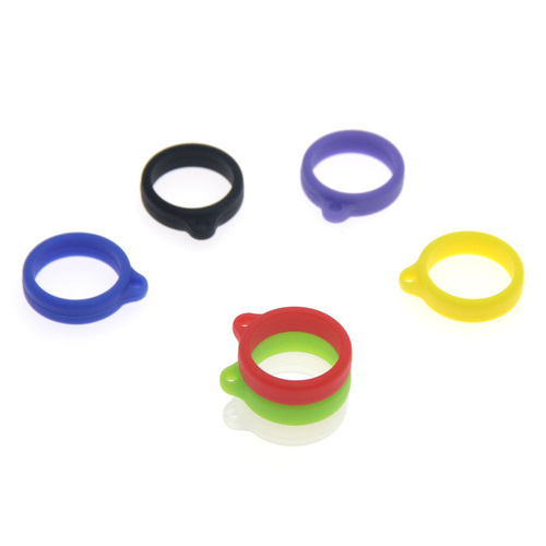 Silicone O-ring, large silicone hanger ring, inner diameter 20mm, silicone hanging ring, loop decoration ring, hanging cord ring
