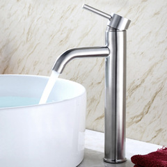 Stainless steel 304 bathroom sink faucet, household bathroom sink, washbasin, cold and hot tap, countertop basin faucet