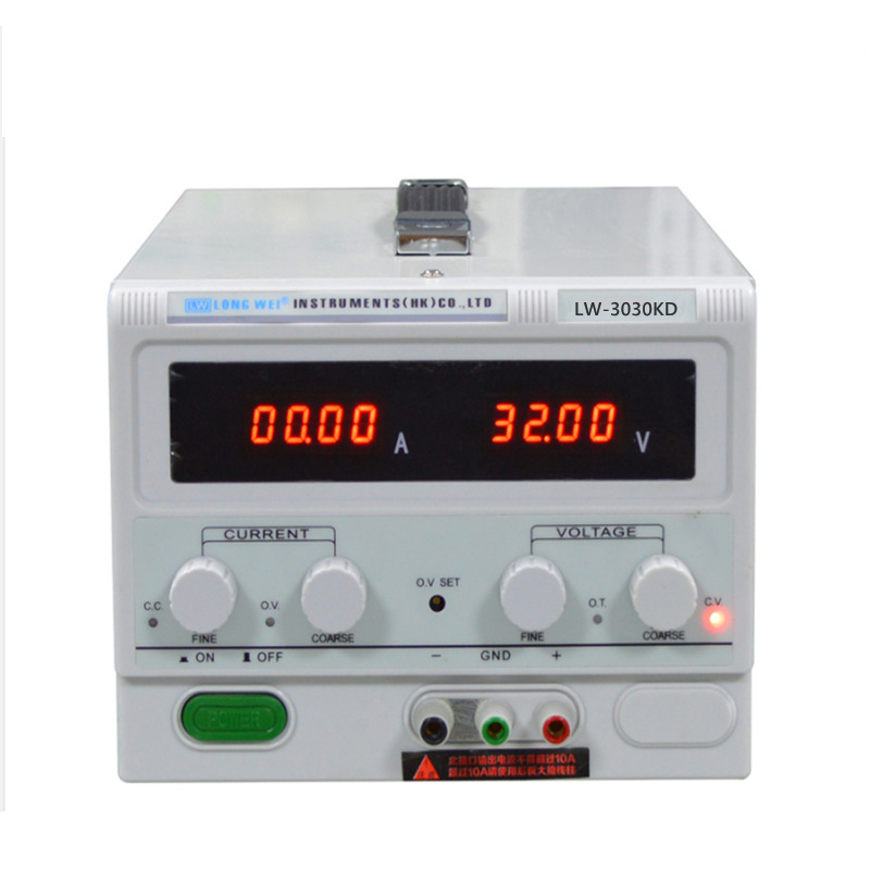 供LW龙威LW-3030KD可调开关直流稳压电源/30V30A电镀电源维修电源