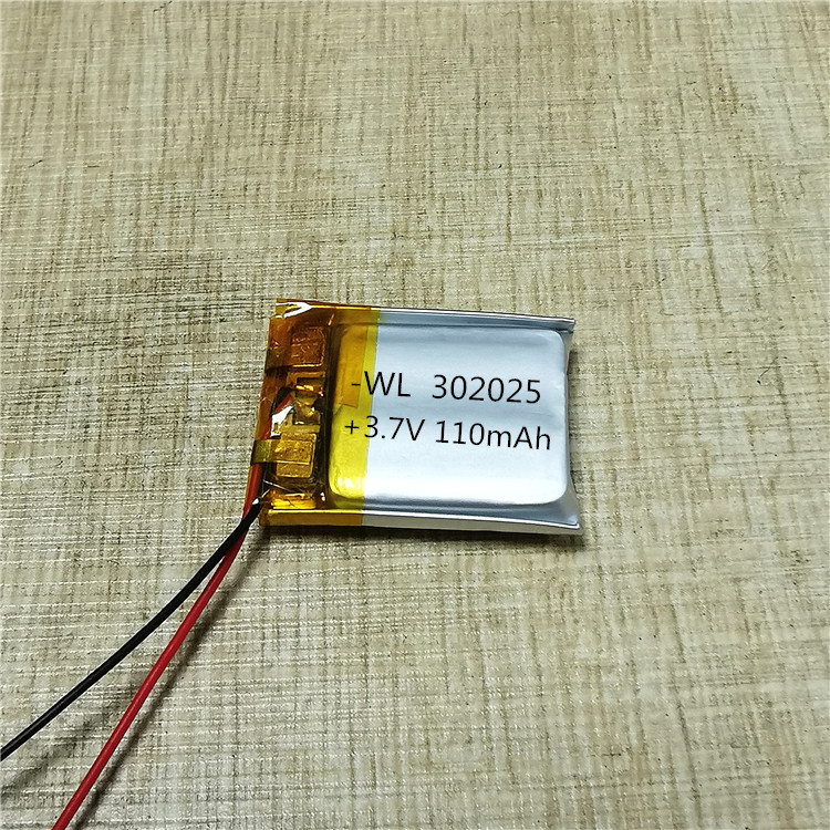 302025聚合物锂电池110mAh 402025 502025 602025 702025 802025