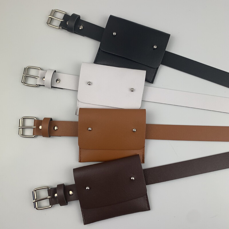 Manufacturer's New Simple Women's Belt Bag Dress Decorative Pin Buckle Bag Belt with Shirt Belt