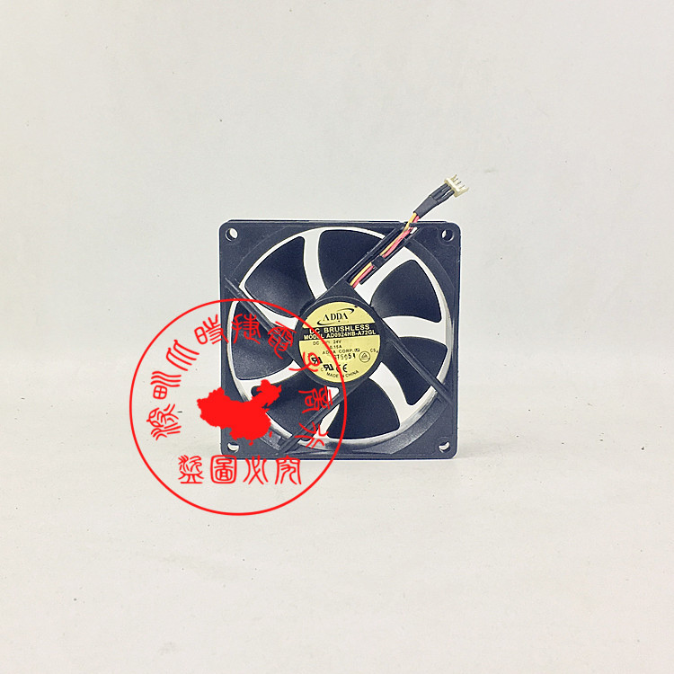 ADDA 9CM 9025双滚珠变频器风扇 24V 0.15A AD0924HB-A72GL 3线