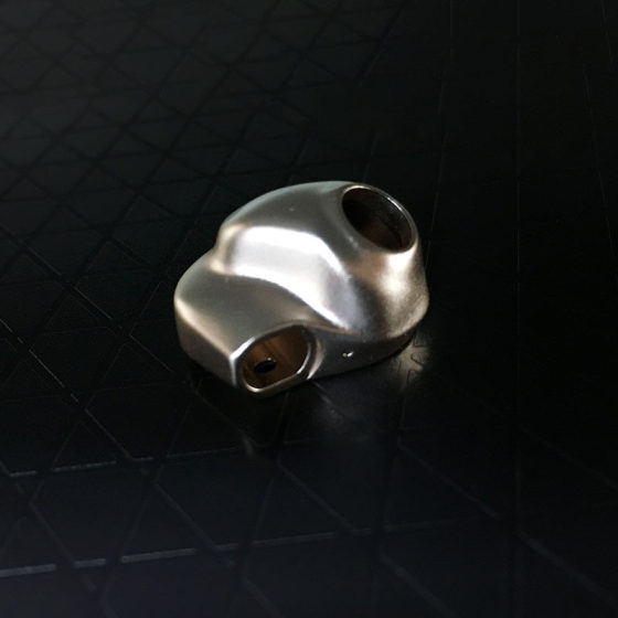 Metal 15.4MM speaker unit MMCX base metal DIY earphone shell 15.4 flat head earplug earphone shell