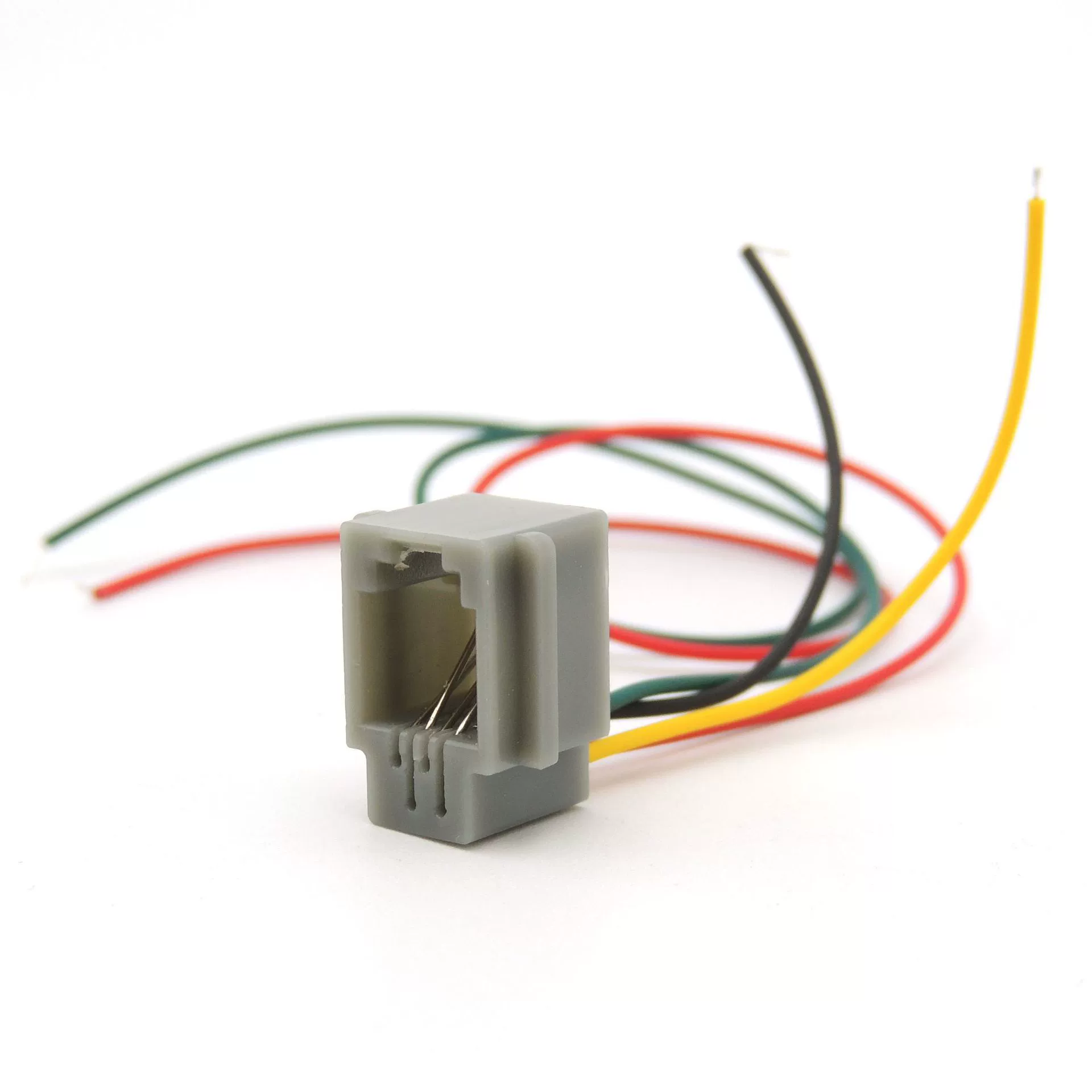 RJ11 телефонного ряда 616MS проводной разъем интерфейс 616MS*4C медная жила длину можно настроить