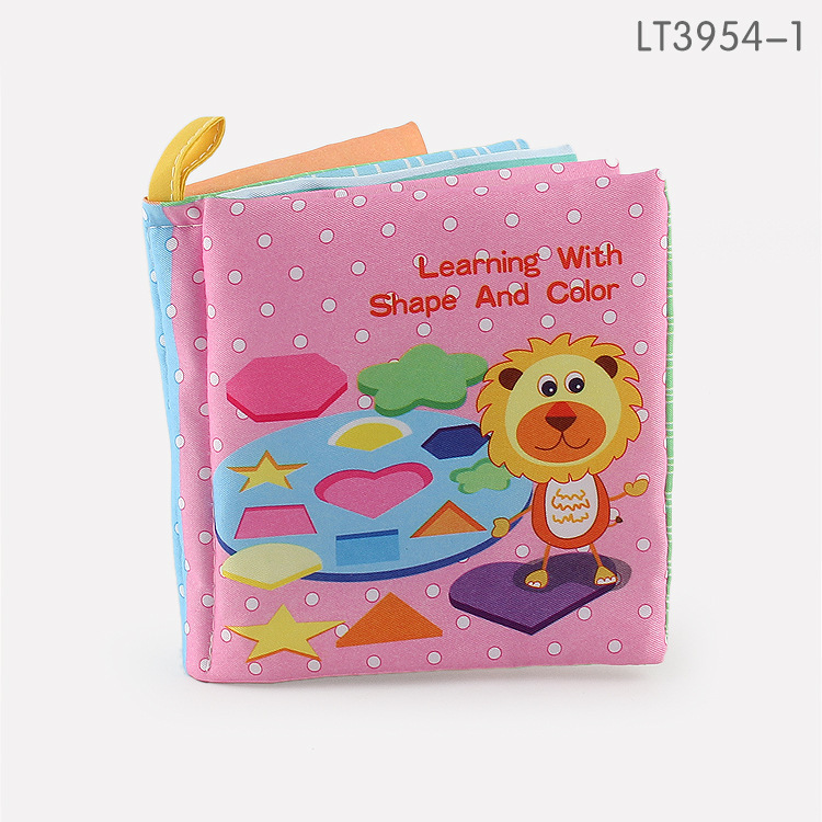 Exportación transfronteriza libro de tela para bebés juguetes de educación temprana para bebés cognición inglesa lavable papel sin lágrimas BB llamada