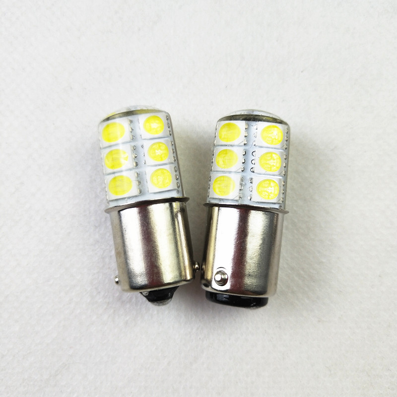 LED indicator bulb, 12V/24V socket, B15 LED chip, tri-color warning light, car turn signal.
