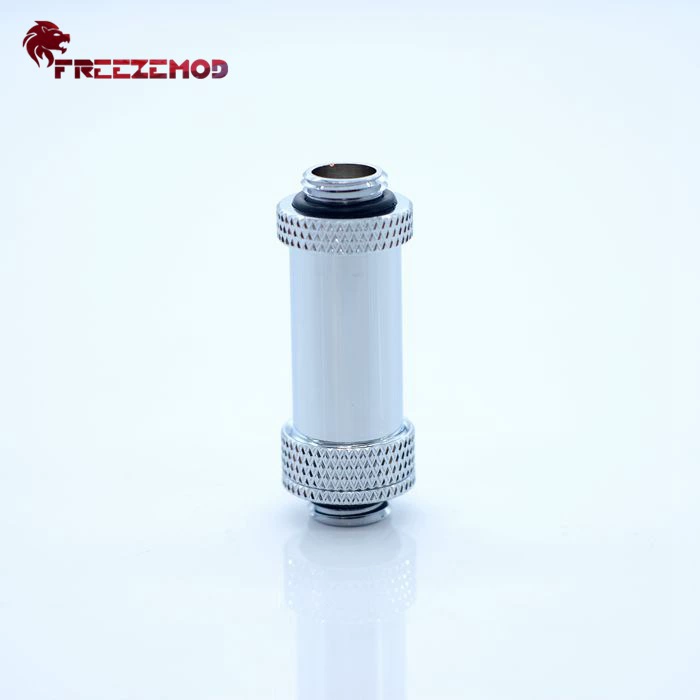 Графическая карта Freezemod с SLI водяным охлаждением, удлинённый телескопический соединитель SSJT-41, внешняя резьба G1/4 (41-69 мм)