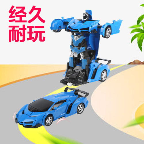 Remote control transforming car induction transforming car King Kong wireless remote control car robot charging moving boy children's toy