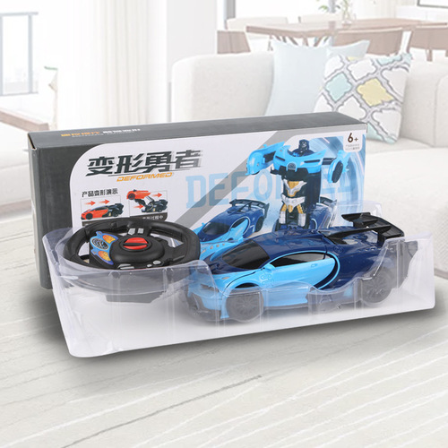 Remote control transforming car induction transforming car King Kong wireless remote control car robot charging moving boy children's toy