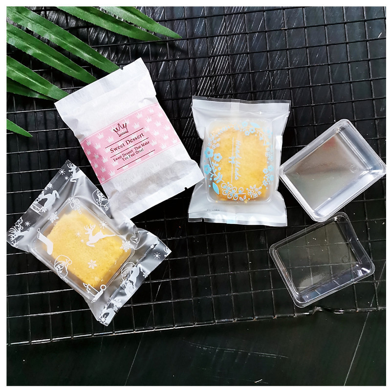 Pequeño C soporte piña pastel embalaje bolsa D piña pastel titular caja de plástico soporte transparente pastelería galleta soporte interior soporte de la torta de carne soporte inferior