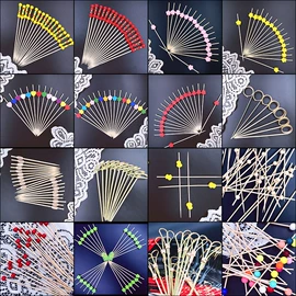 一次性签子;吸管;场地布置道具