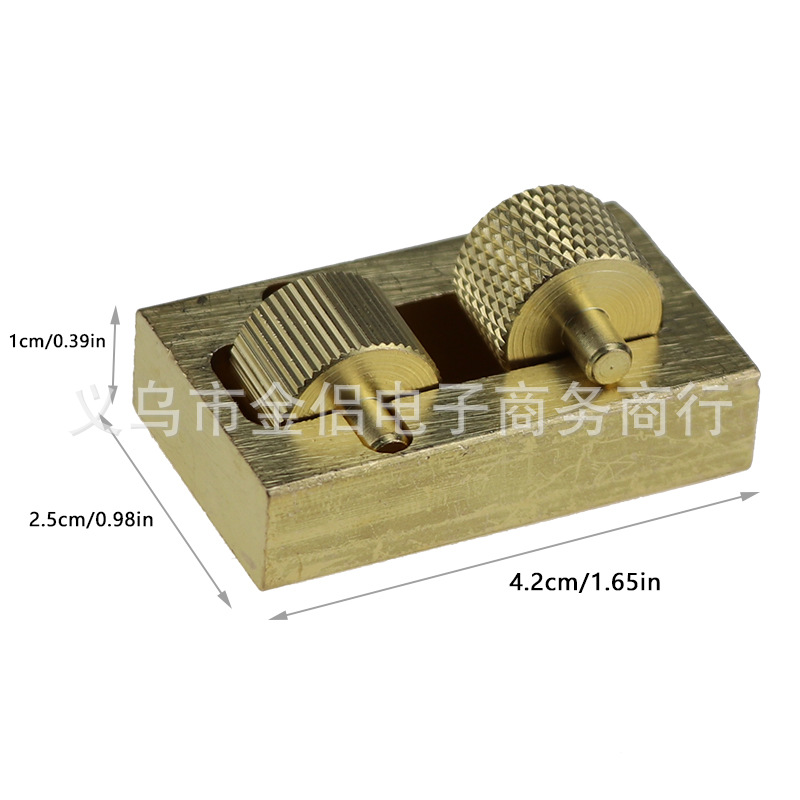 DIY 수제 가죽 제품 가죽 가장자리 처리 오일 에지 도구 황동 미니 에지 오일 버킷 박스 가장자리 오일 펜 두 바퀴