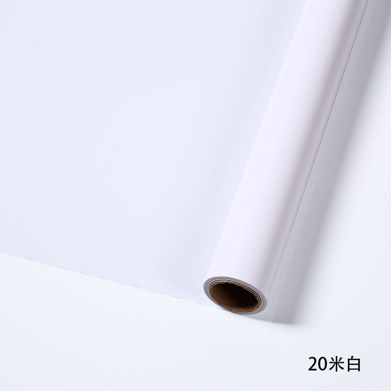 Liziran regalo Flor de papel de embalaje ramo floral flor tienda de embalaje material impermeable coreano rollo de papel liso al por mayor