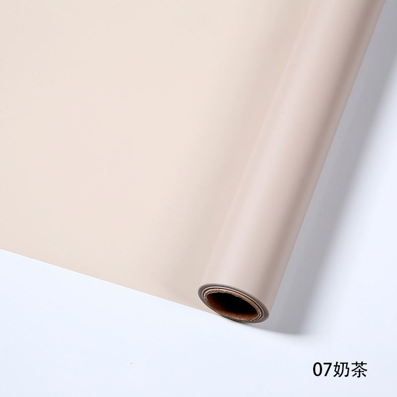 Liziran regalo Flor de papel de embalaje ramo floral flor tienda de embalaje material impermeable coreano rollo de papel liso al por mayor